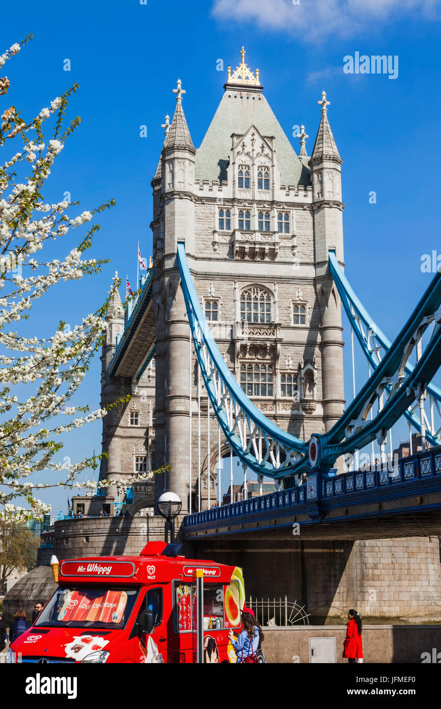 L'Angleterre, Londres, Tower Bridge, Southwark Banque D'Images