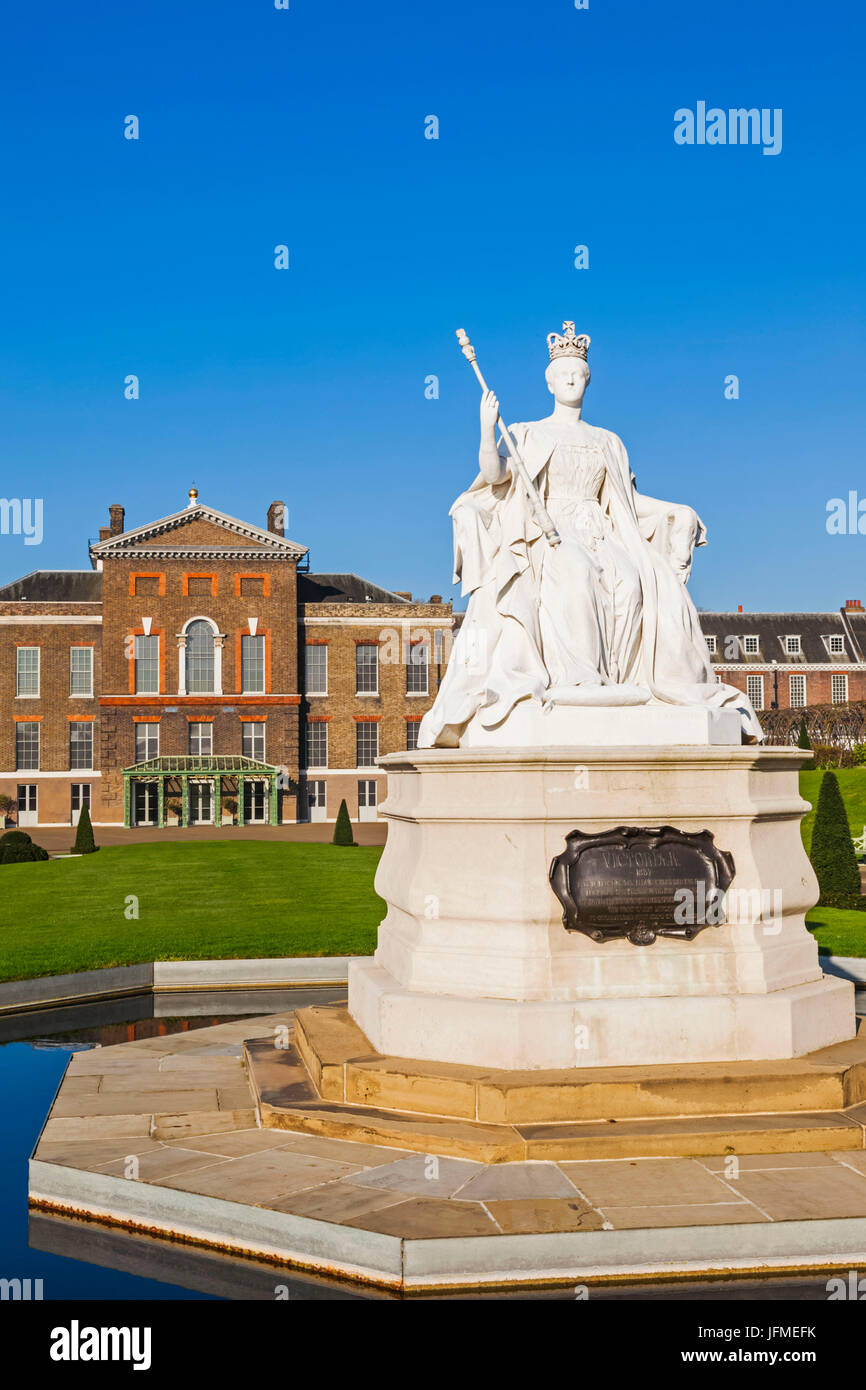 L'Angleterre, Londres, Kensington, Kensington Palace, le jardin en contrebas Banque D'Images