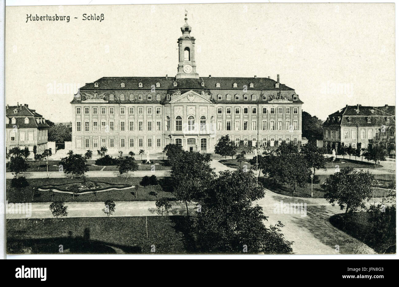 04403-Hubertusburg-1903-Schloß-Brück & Sohn Kunstverlag Banque D'Images