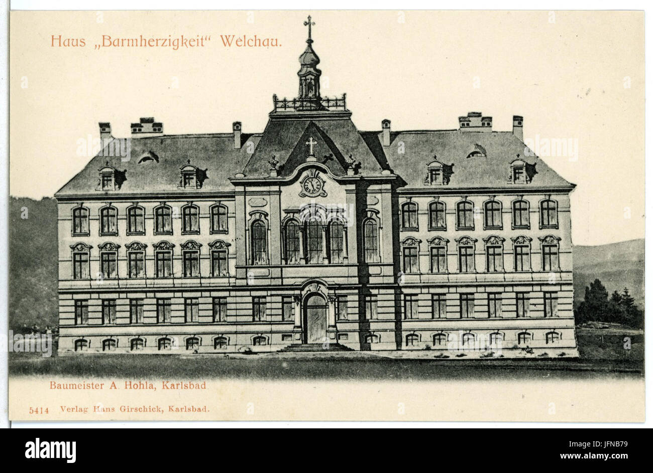 05414-Welchau Barmherzigkeit-Brück-1904-Haus & Sohn Kunstverlag Banque D'Images