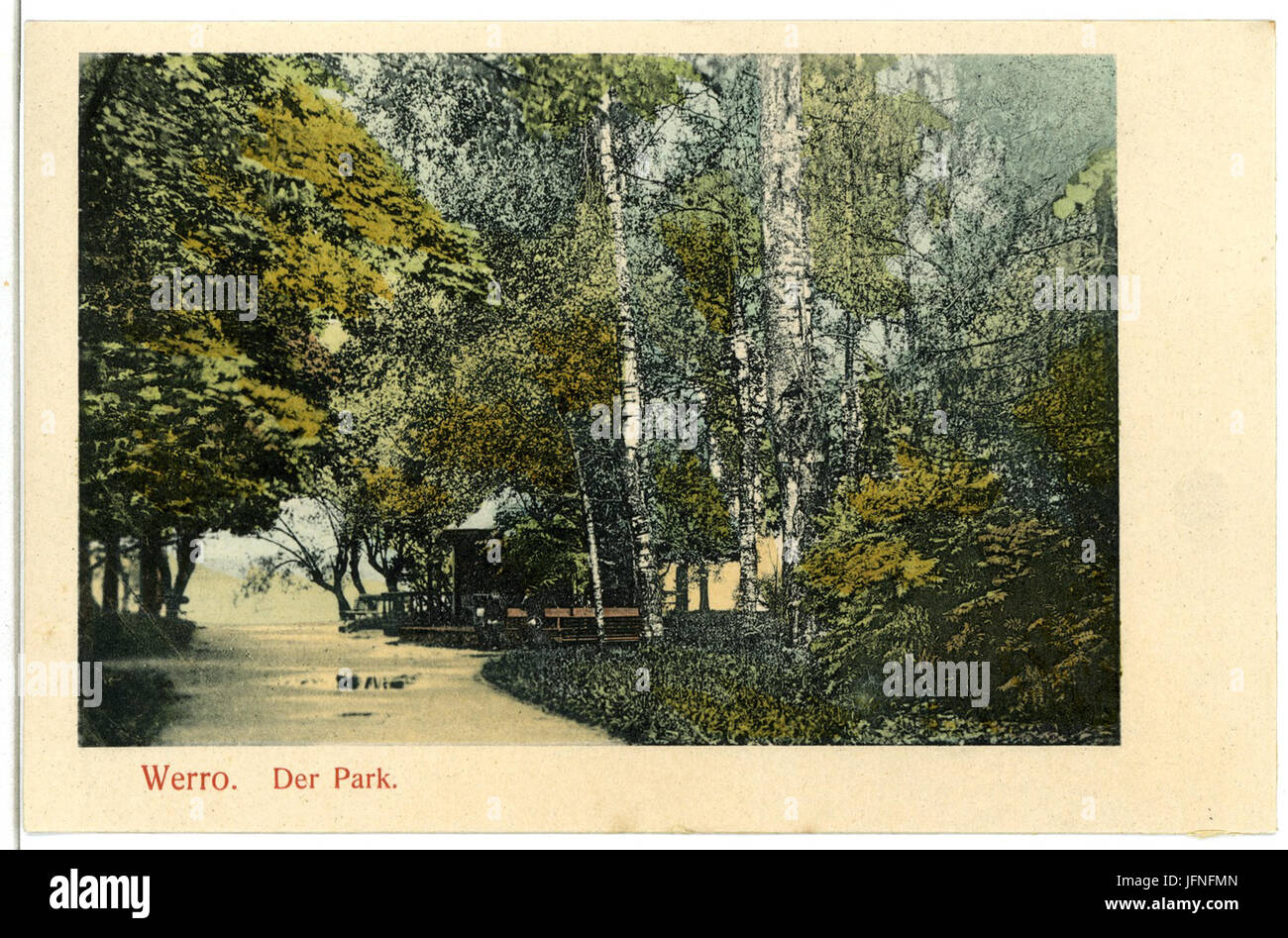 07737-O-1906-Der Park-Brück & Sohn Kunstverlag Banque D'Images