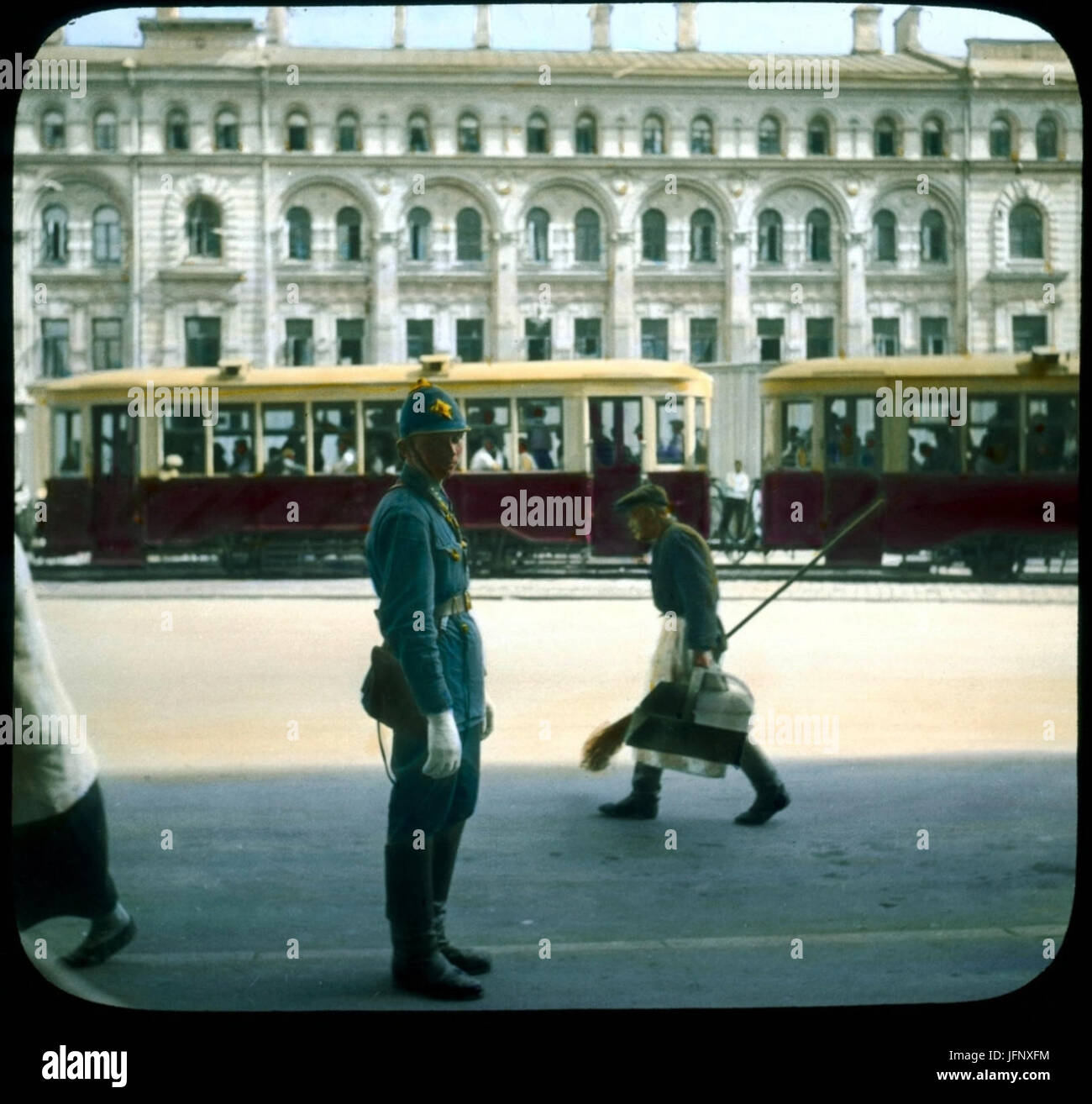 1931. D09CD0bed0B8D181D0B5D0B5D0B2D181D0BAD0B0D18F D0BFD0BBD0BED189D0B0D0B4D18C. D092D0B8D0B4 D0BDD0B0 D0B1D183D0B4D183D189D183D18E D09CD0B0D0BDD0B5D 0054 Banque D'Images