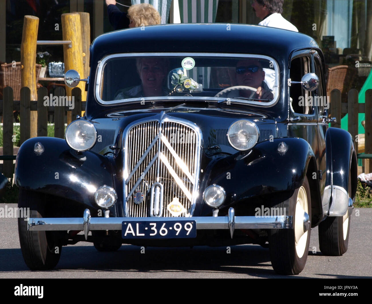 1955 Citroën 11 pic1 Banque D'Images
