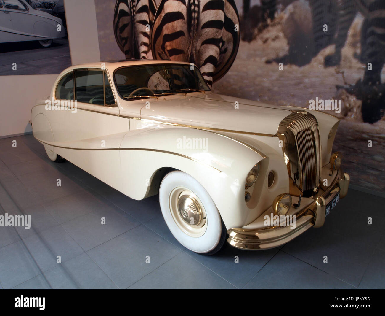 1955 Daimler DK 400 'Golden Coupé p1 Banque D'Images