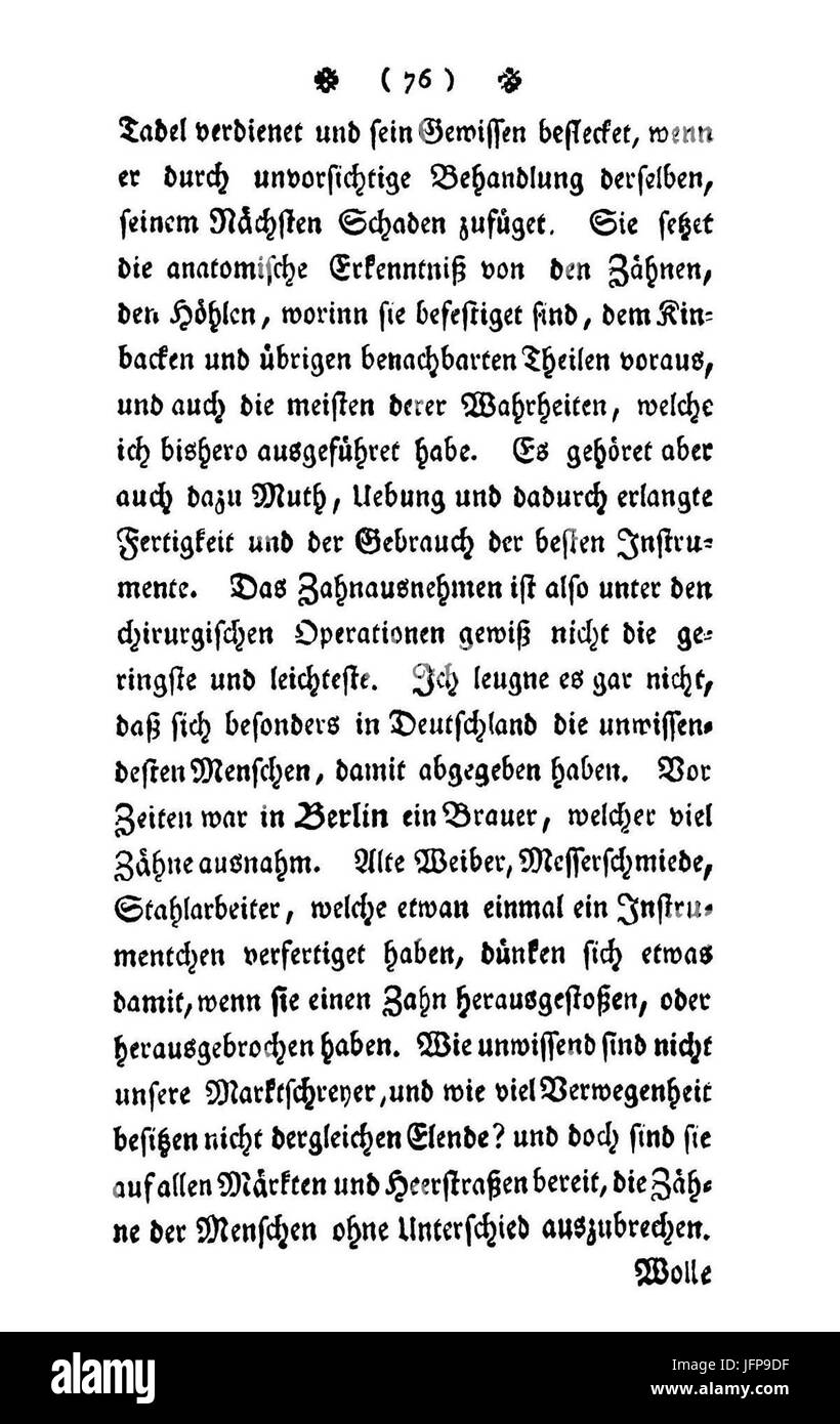 Abhandlung von den Zähnen (Pfaff) 109 Banque D'Images Abhandlung von den Zähnen (Pfaff) 109 Banque D'Images