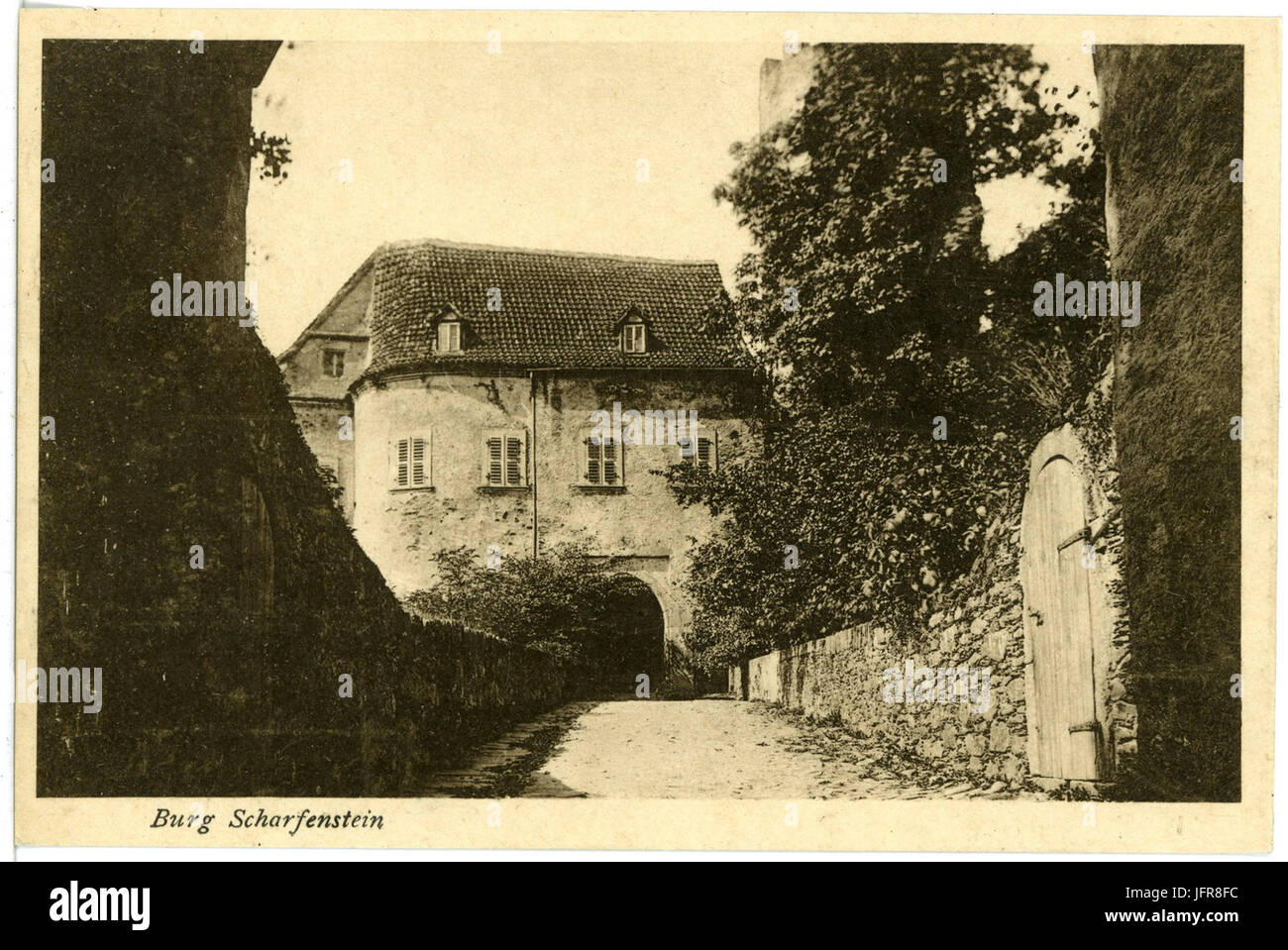 16754-Scharfenstein-1913-Burg-Brück & Sohn Kunstverlag Banque D'Images