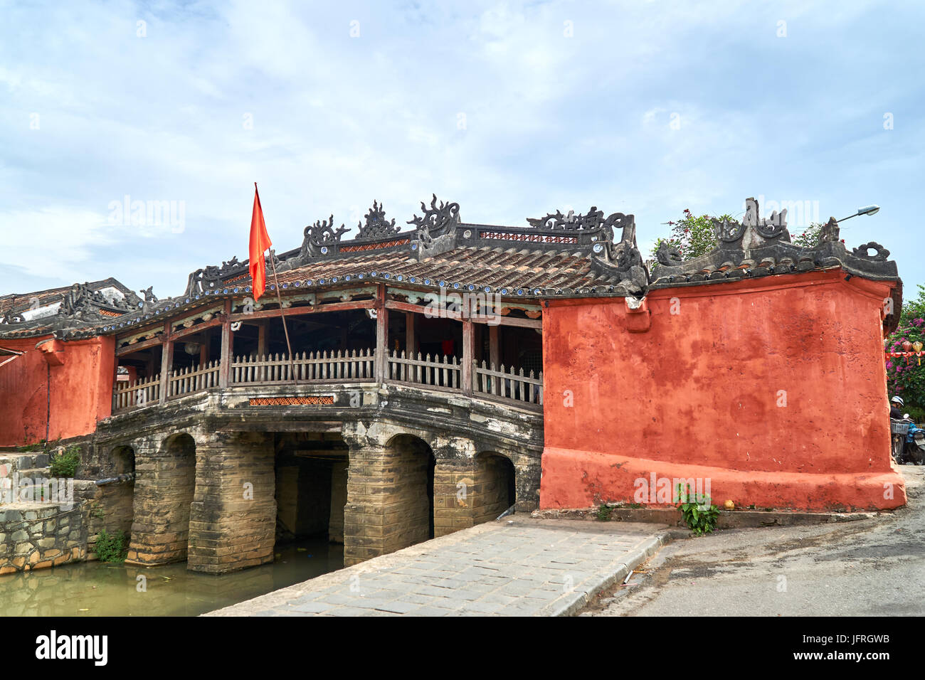 Pont chinois - la destination de voyage tourisme vue et à Hoi An Banque D'Images