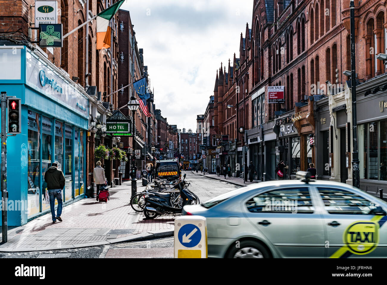 Dublin, Irlande scènes de la ville Banque D'Images