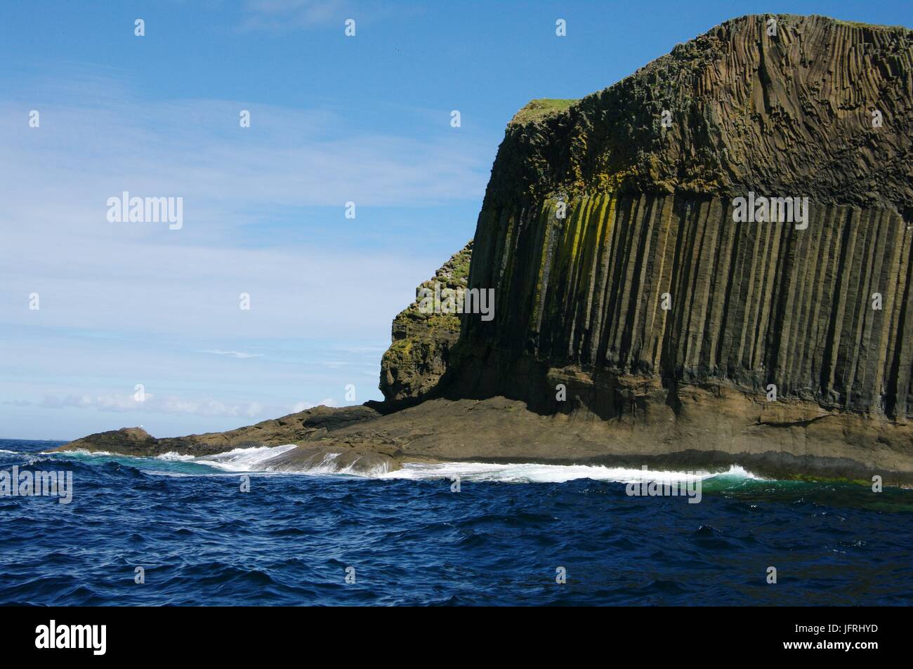 À l'île de Staffa, Hébrides intérieures, Ecosse Banque D'Images
