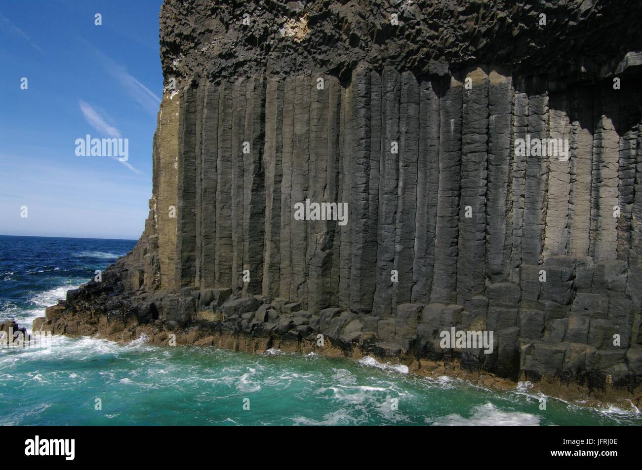 À l'île de Staffa, Hébrides intérieures, Ecosse Banque D'Images