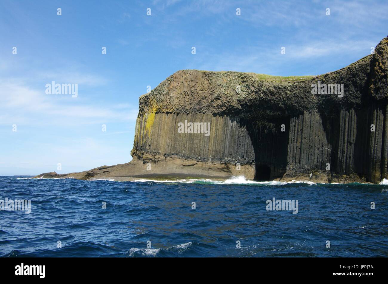 À l'île de Staffa, Hébrides intérieures, Ecosse Banque D'Images