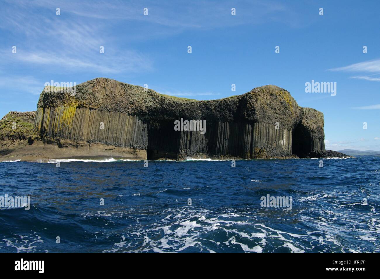 À l'île de Staffa, Hébrides intérieures, Ecosse Banque D'Images