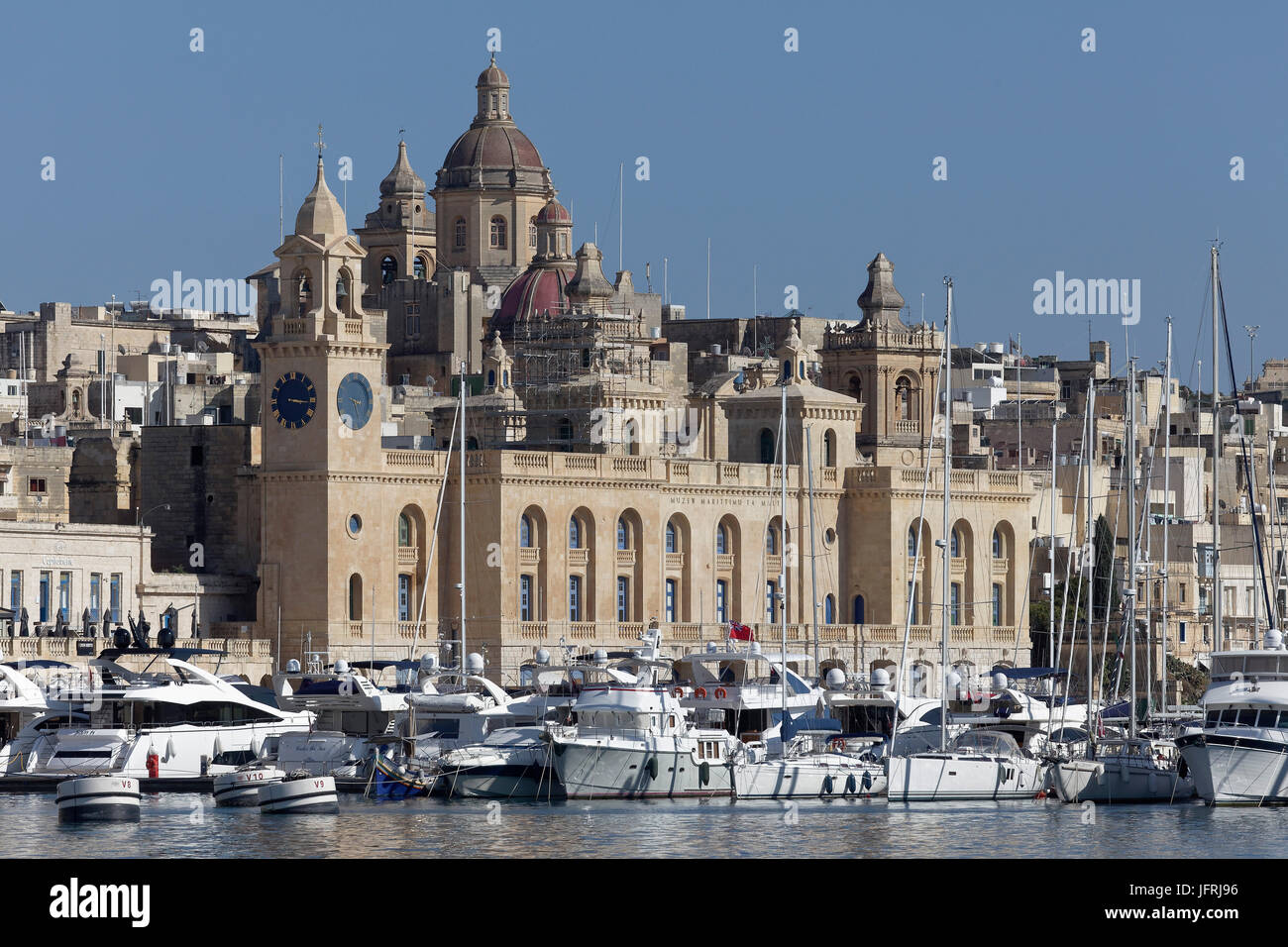 Musée maritime de l'Arsenal à Creek, Vittoriosa, Birgu, les trois villes, Malte Banque D'Images Musée maritime de l'Arsenal à Creek, Vittoriosa, Birgu, les trois villes, Malte Banque D'Images