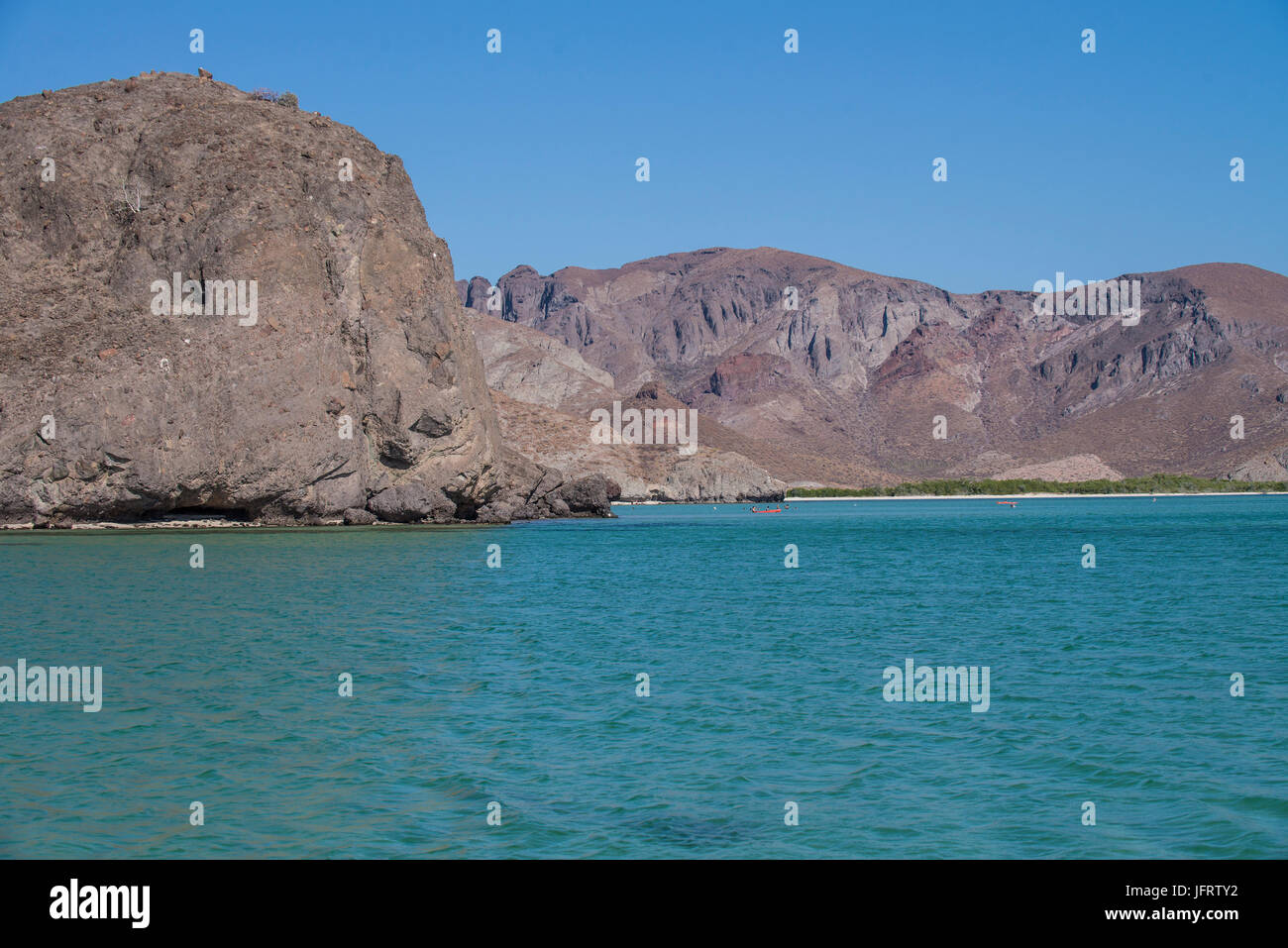 Mer de Cortes, Isla Espiritu Santo, La Paz Baja California Sur. Le Mexique Banque D'Images