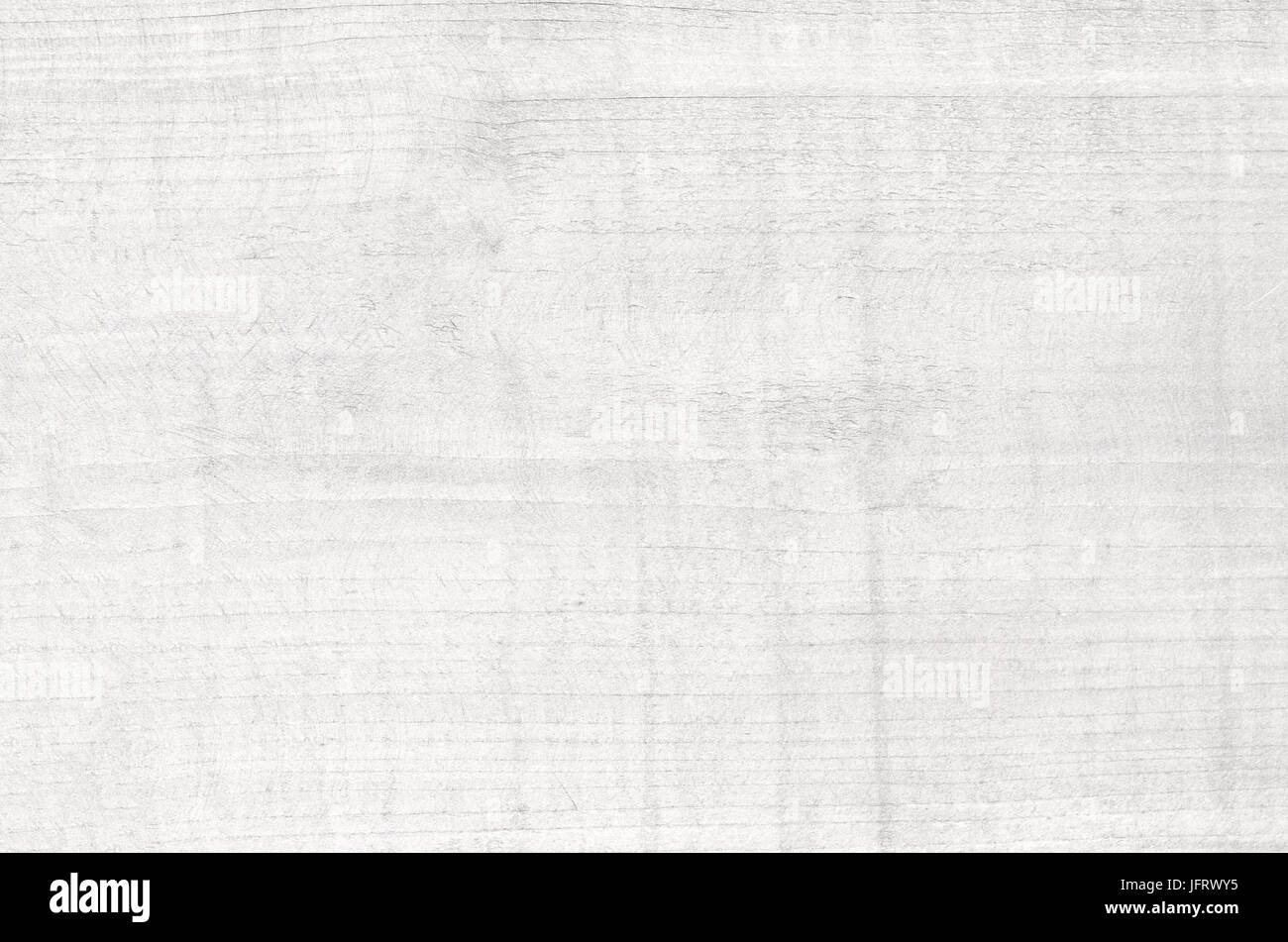 La texture en bois peint en blanc, coupe planche à découper planche horizontale ou marbre, surface de la table. Banque D'Images