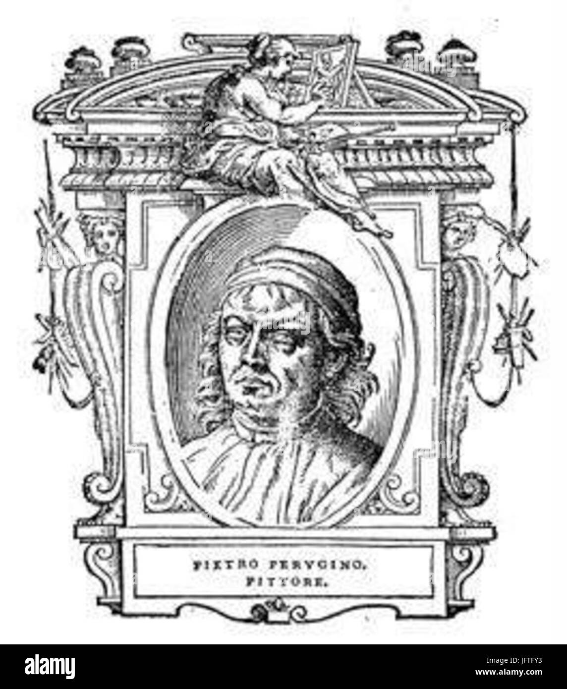 080 le vite Pietro Perugino Banque D'Images
