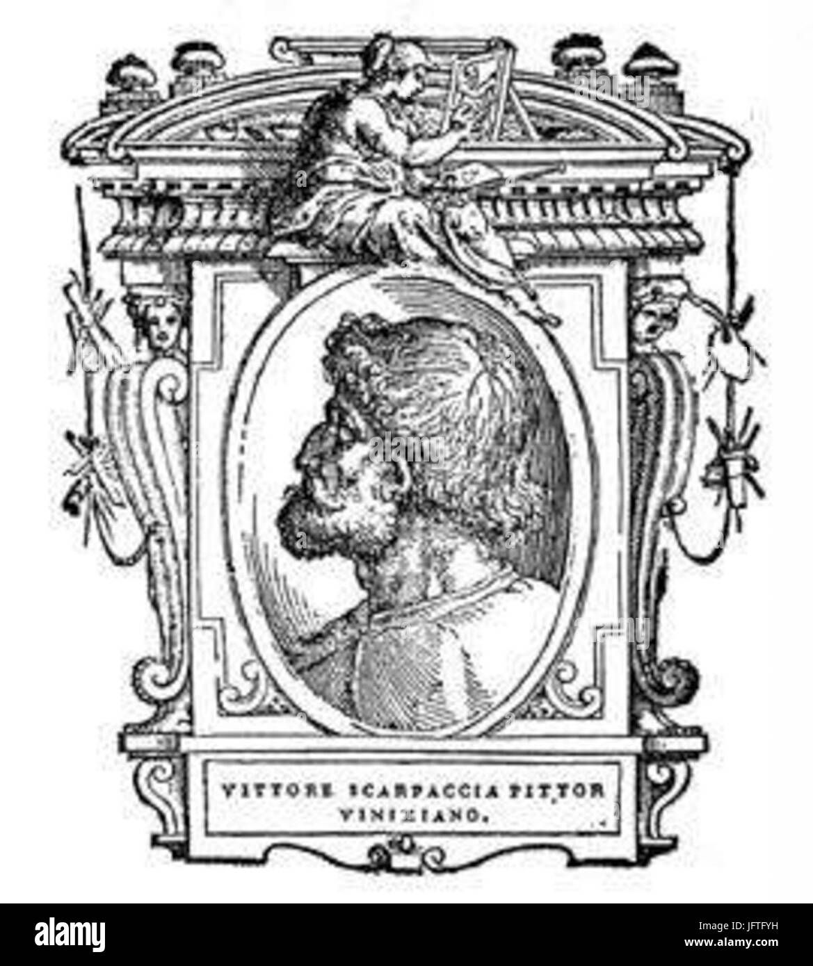 081 le vite Vittore Carpaccio Banque D'Images
