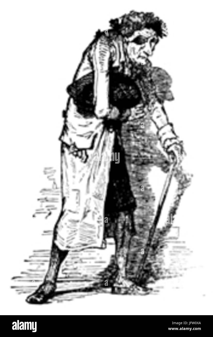 Alexandre Dumas - Historja Dziadka do Orzechów str 12 Banque D'Images