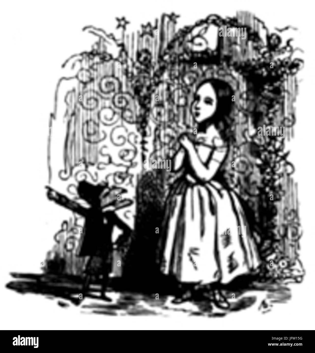 Alexandre Dumas - Historja Dziadka do Orzechów str 159 Banque D'Images