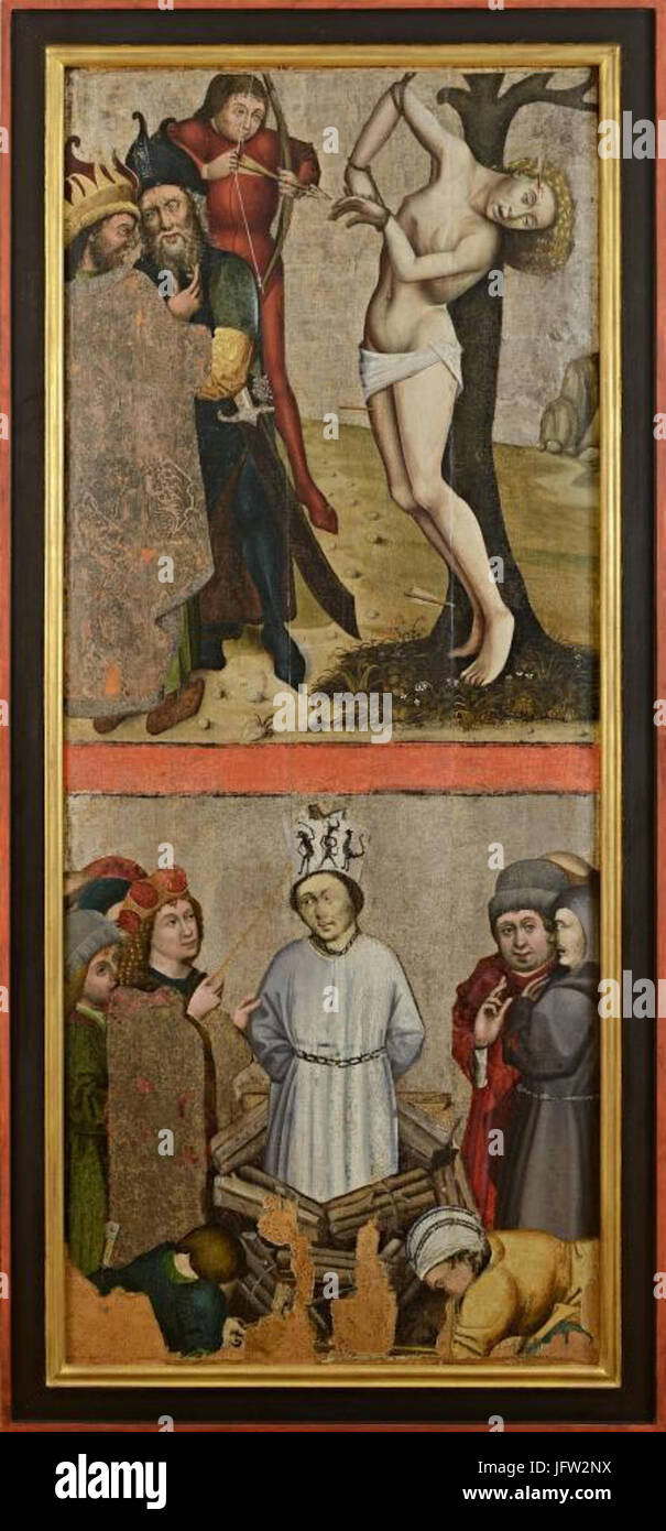 Autel Ailes de Roudníky - aile droite - PARTIE INTÉRIEURE Banque D'Images