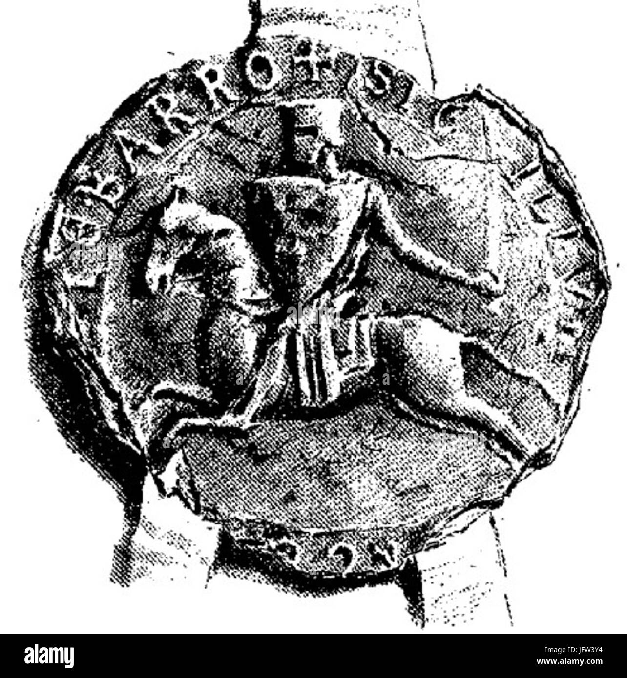 André de Montbard Banque D'Images