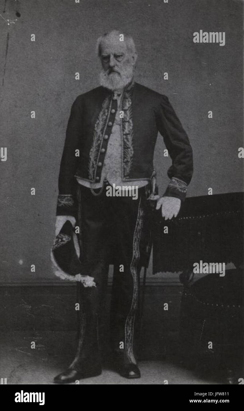 Antonio José de Irisarri, retrato de cuerpo entero Banque D'Images