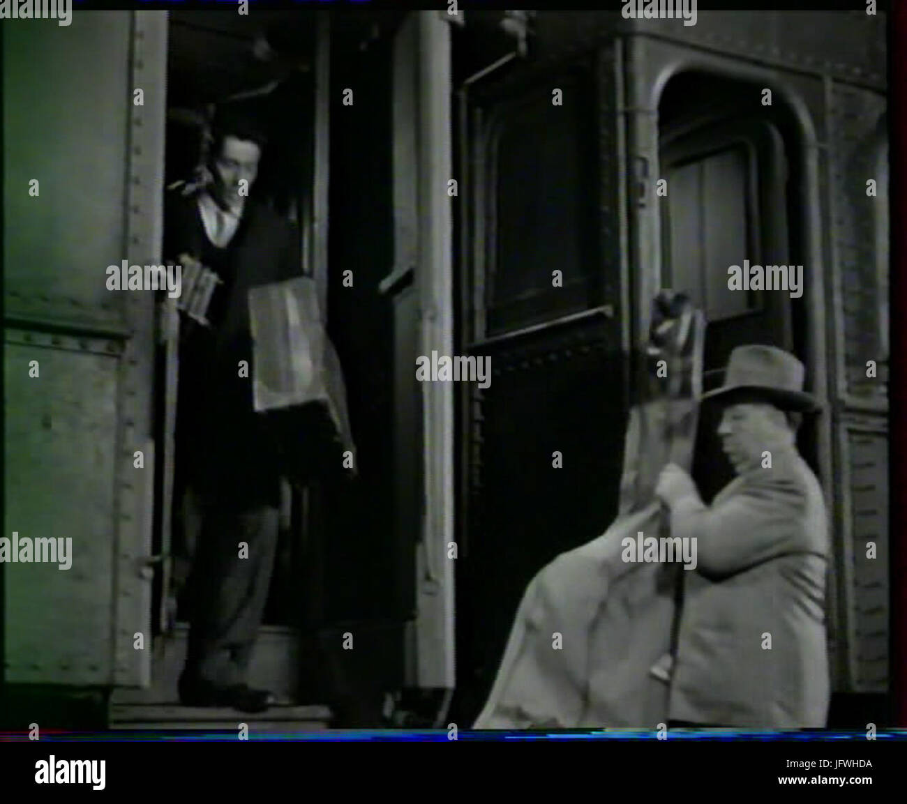 Caméo - L'inconnu du Nord-Express Banque D'Images