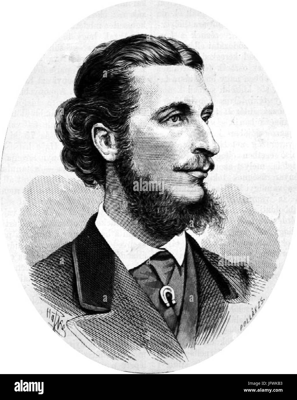 Albert Apponyi Pollák1878 Banque D'Images