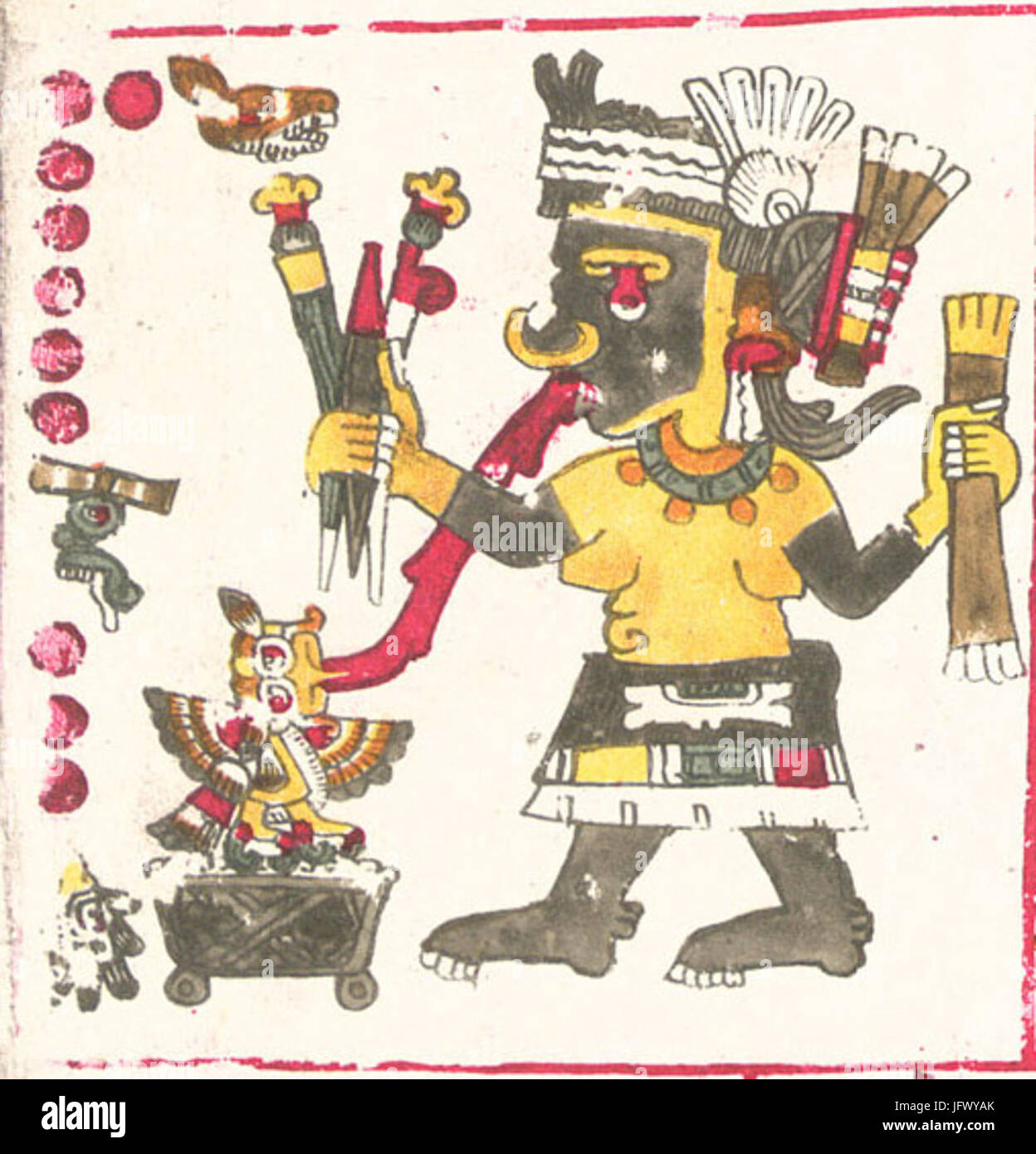 Cihuatéotl 3 Banque D'Images