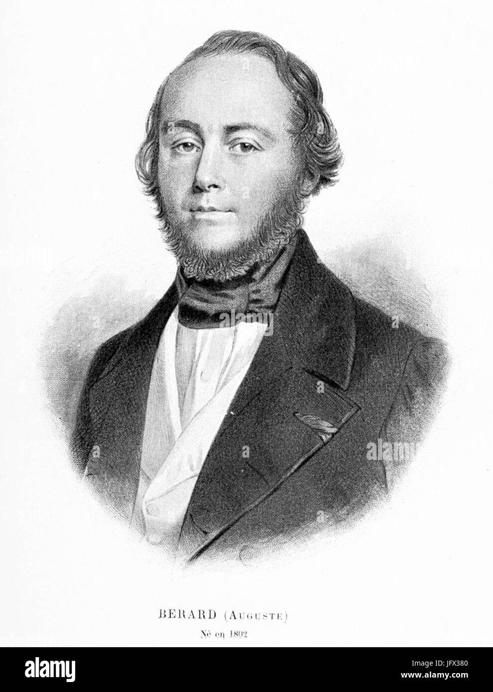 Auguste Bérard Banque D'Images