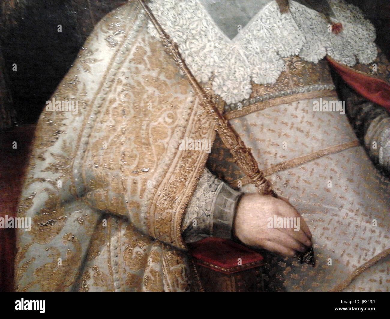 Manteau de couronnement de Ladislas Vasa Banque D'Images