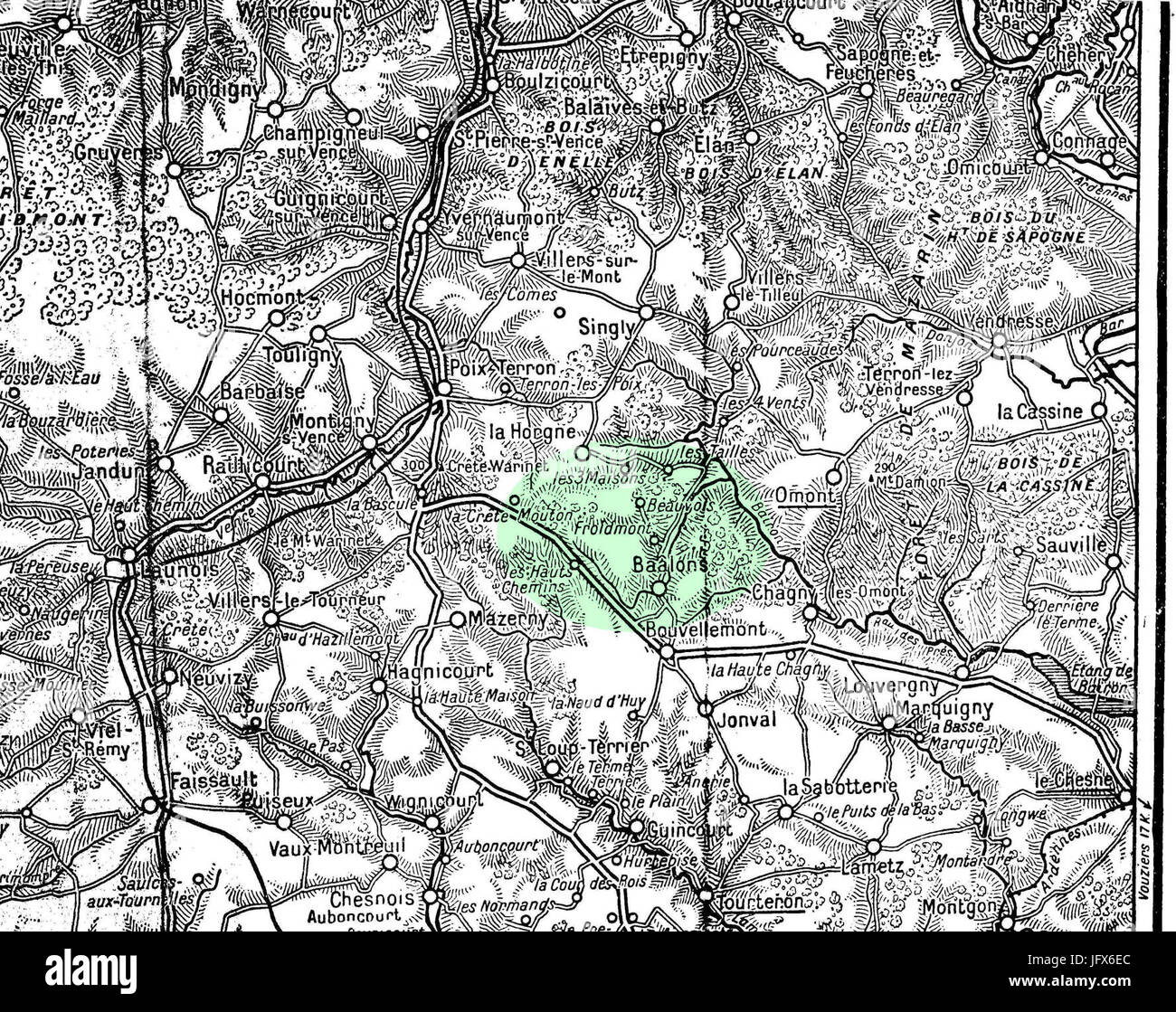 Carte france 1940 Banque de photographies et d’images à haute ...
