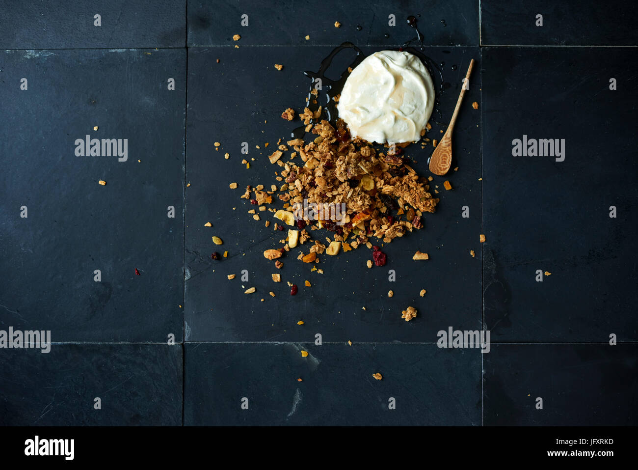 Bol muesli yaourt grec Banque de photographies et d’images à haute