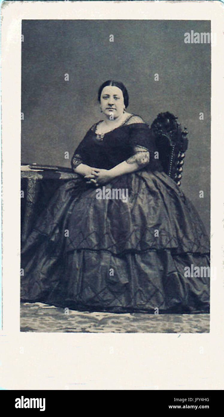 Disderi, Adolphe Eugène (1810-1890) - Marietta Alboni, (1826-1894), la contralto 1 Banque D'Images