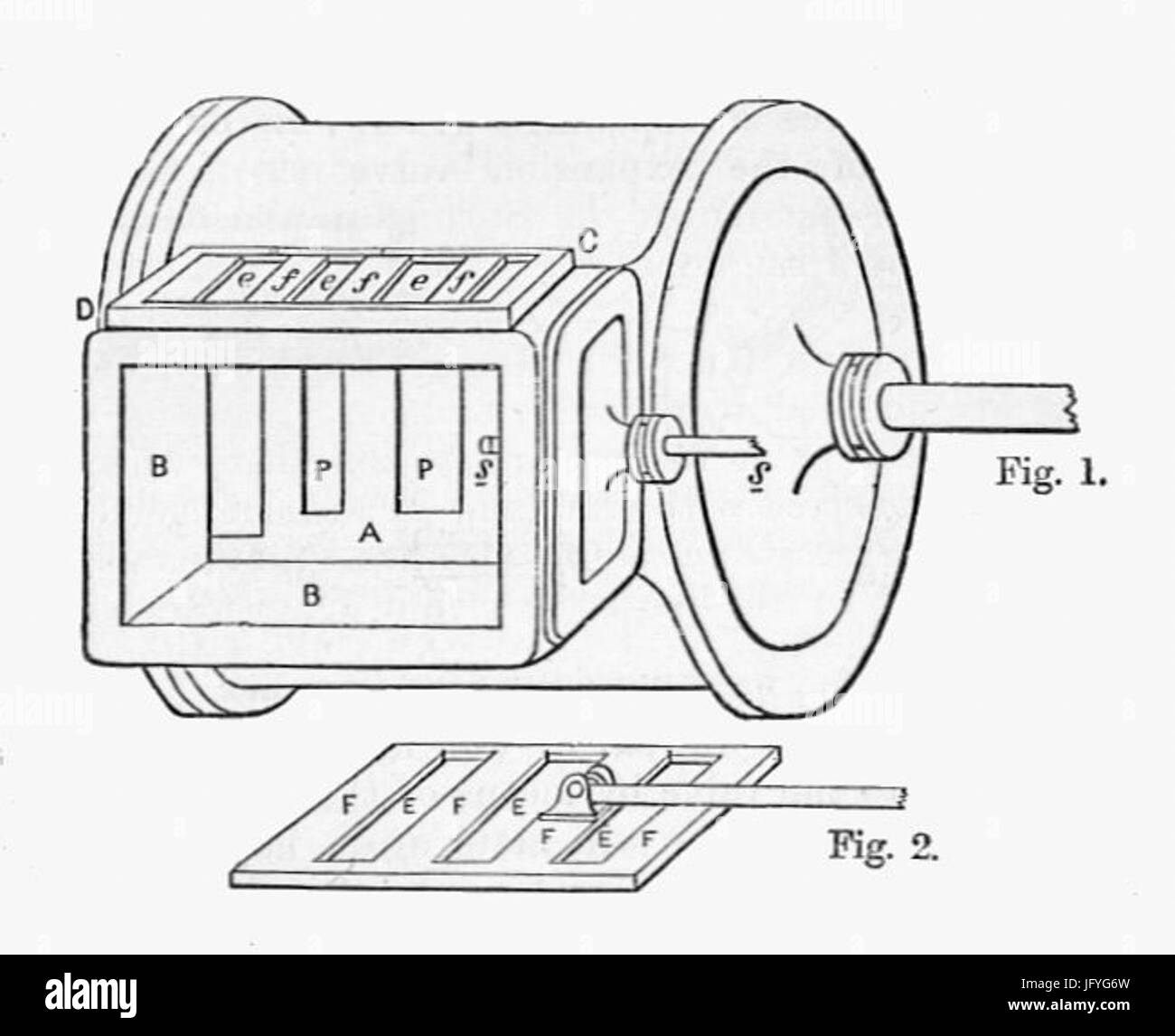 28 Détendeur de la vapeur et le moteur à vapeur Evers29 Banque D'Images