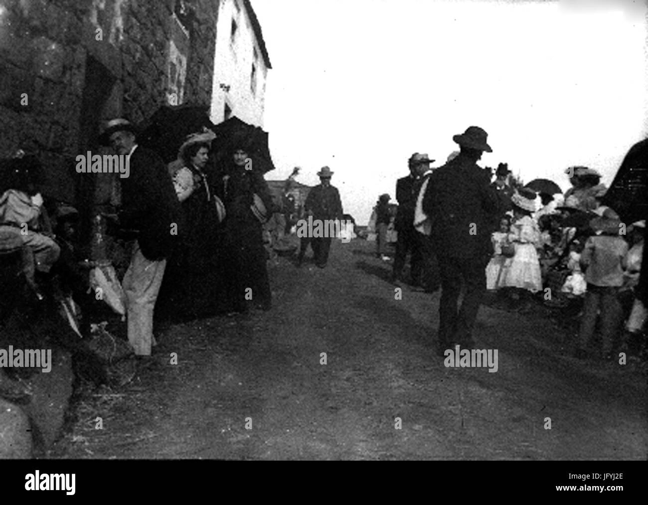 Fajã de São João, festas populares, ilha de São Jorge, Arquivo de Villa Maria, ilha Terceira, Açores Banque D'Images