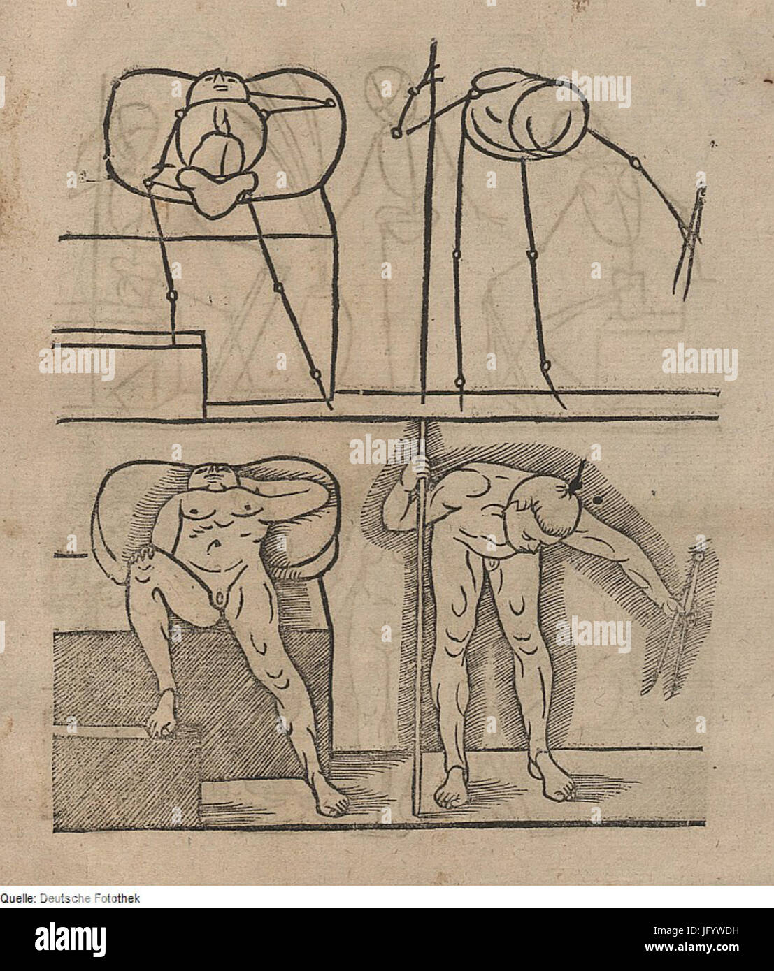 Fotothek df tg 0000898 geometrie 5e partie 5e personne Banque D'Images