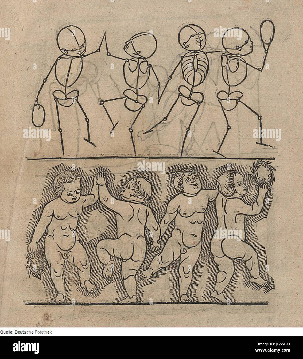 Fotothek df tg 0000900 geometrie 5e partie 5e personne Banque D'Images