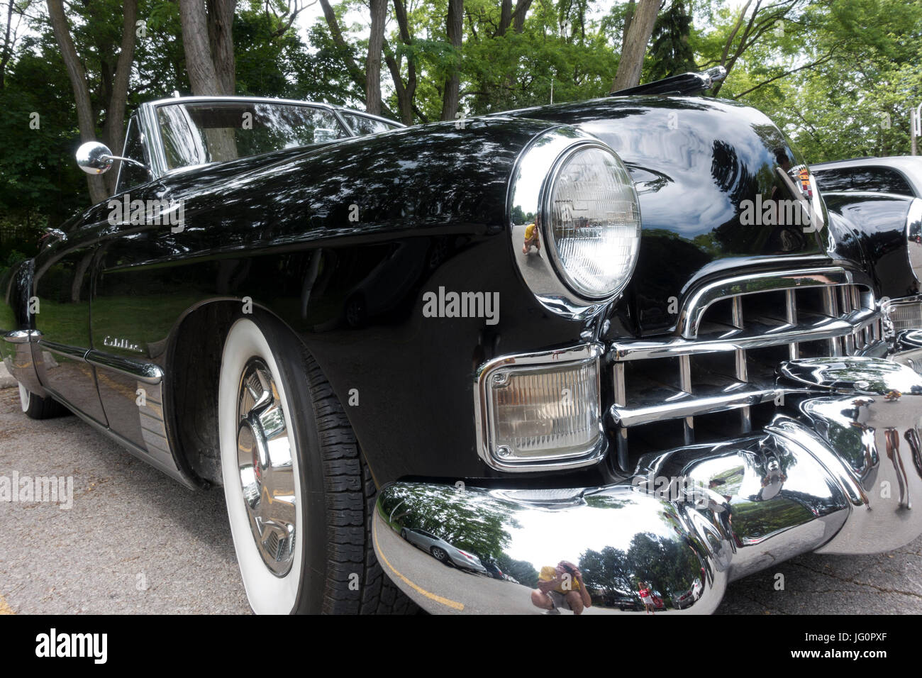 Un classique 1948 convertible Cadillac Banque D'Images