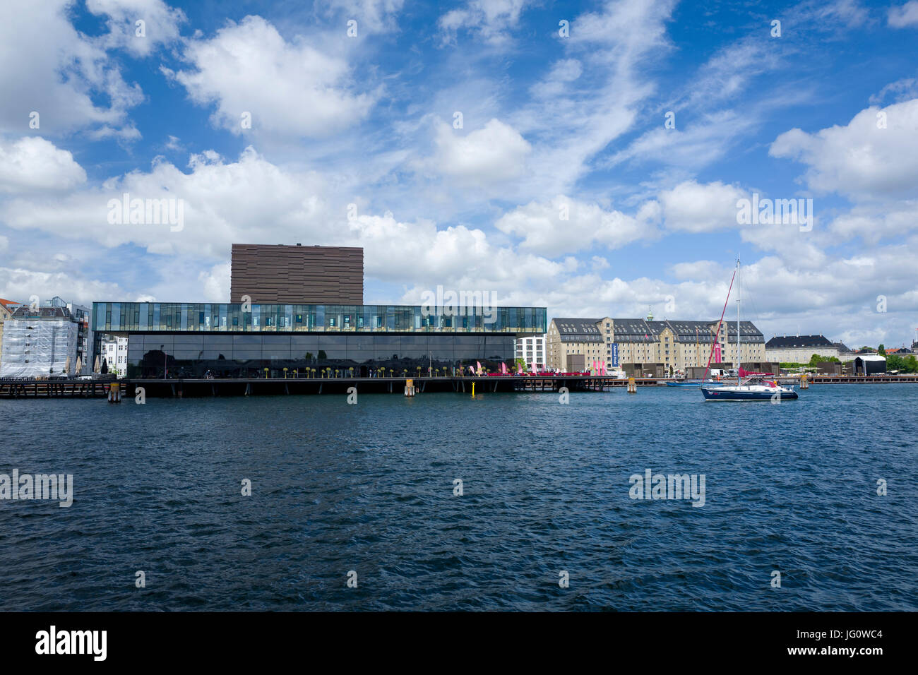 La Skuespilhuset (Playhouse), le port de Copenhague Banque D'Images
