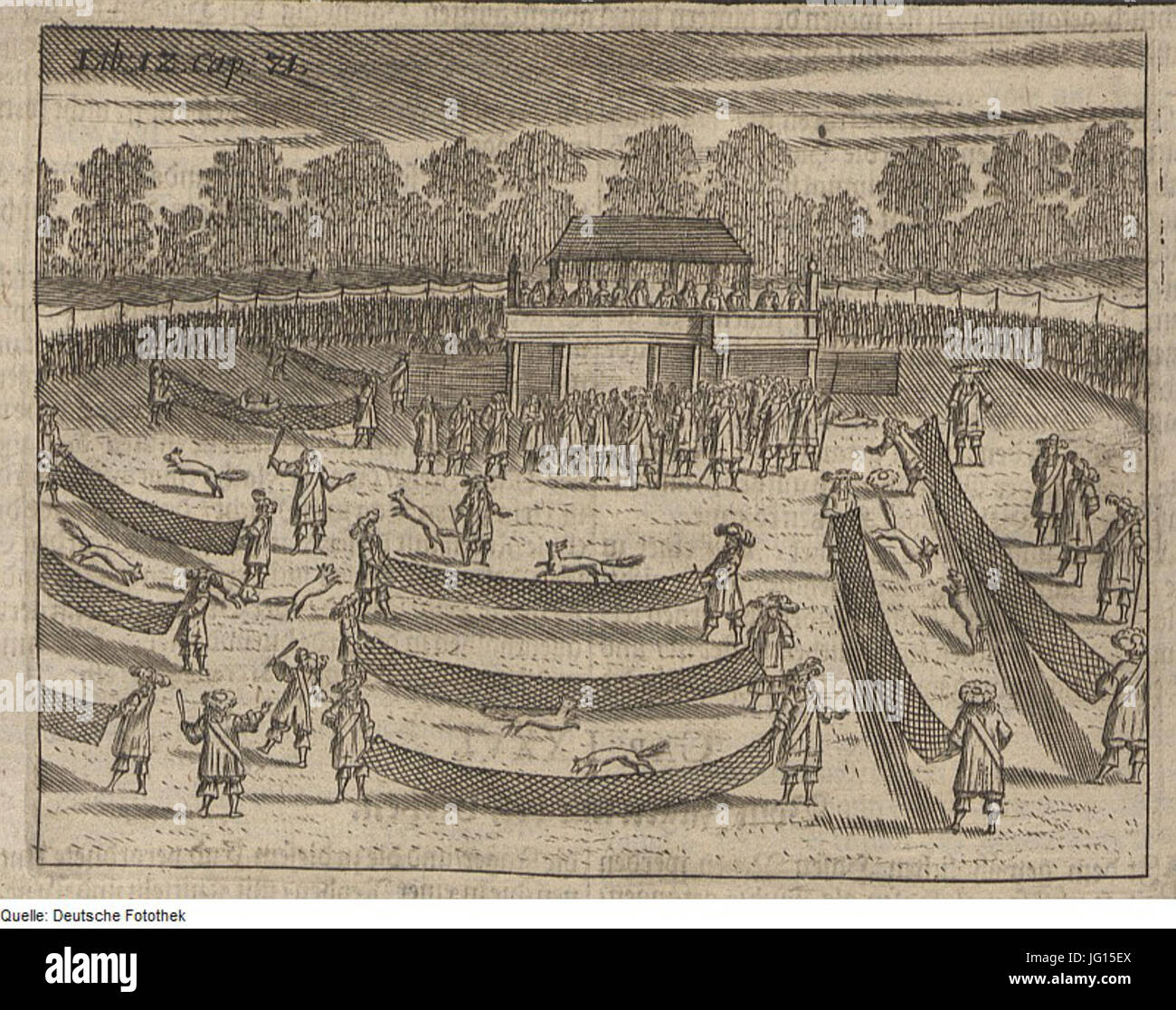 Df Fotothek Jagdwesen tg 0007821 Jagd 5E 5E Netz Banque D'Images