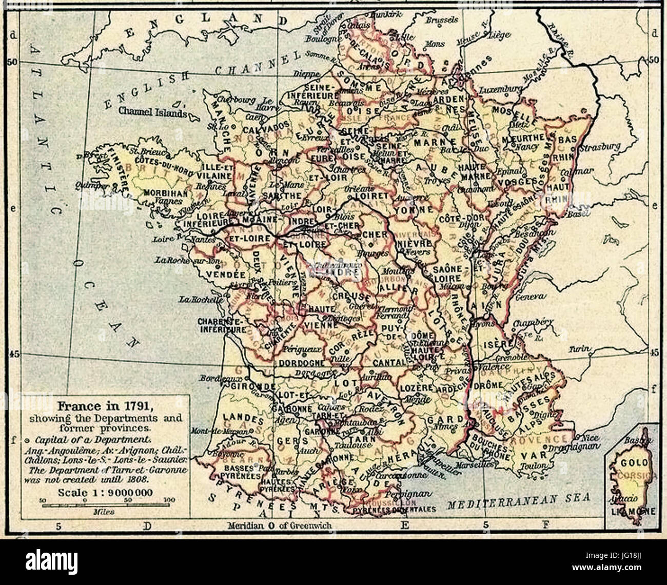 Départements France 179128129 Banque D'Images