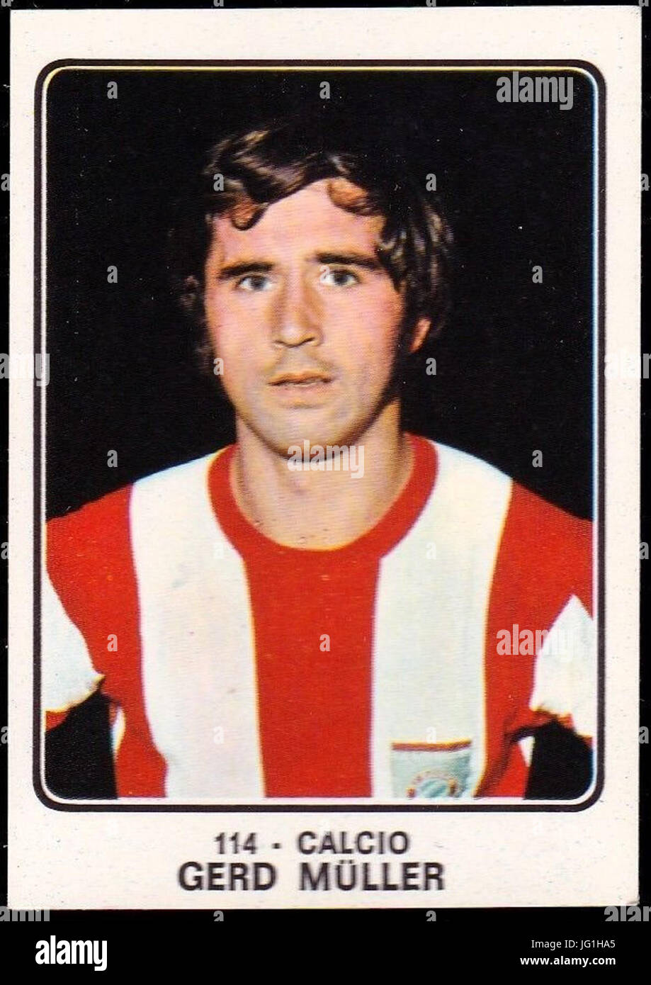 Gerd Müller c1973 Banque D'Images