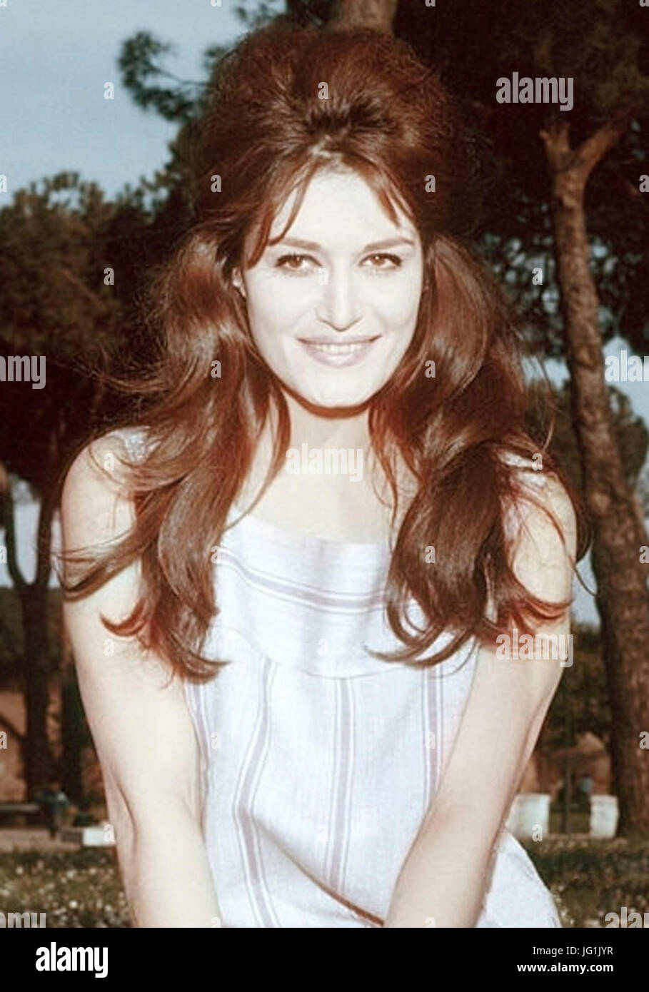 Dalida 1950 28cropped29 Banque D'Images