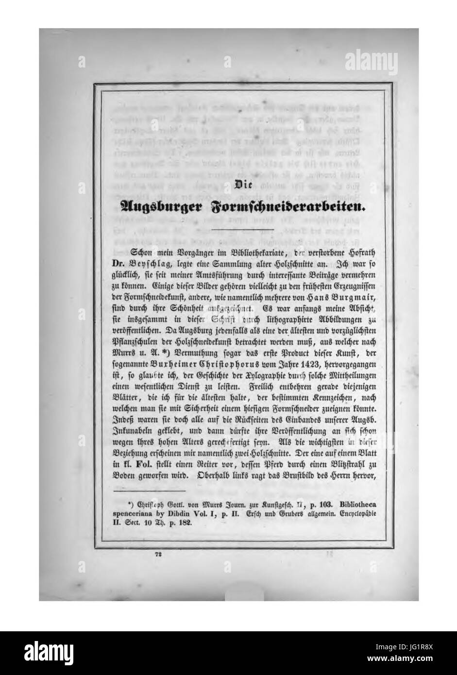 Druckdenkmale 084 älteste de Augsburg Banque D'Images