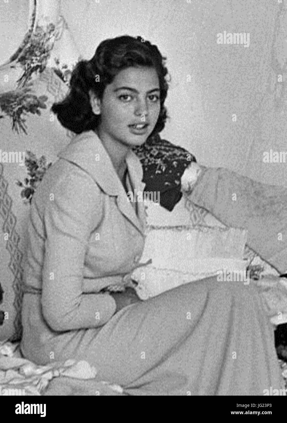 Ira von Fürstenberg 1955b Banque D'Images