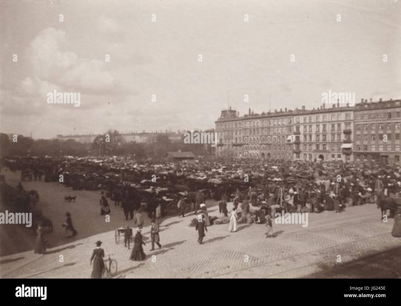 28 Grønttorvet maintenant Israels Plads29 Banque D'Images