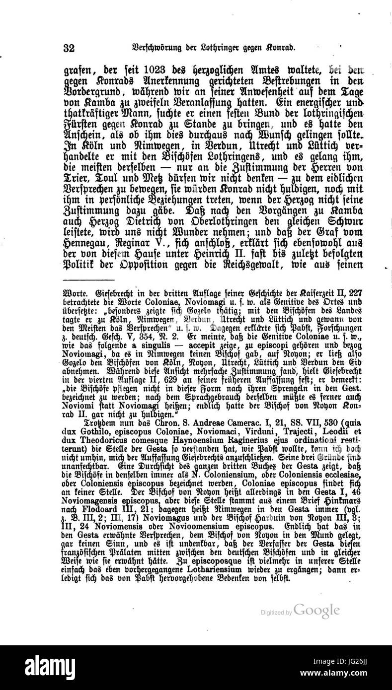 Jahrbücher Konrad II Bande 1 043 Banque D'Images