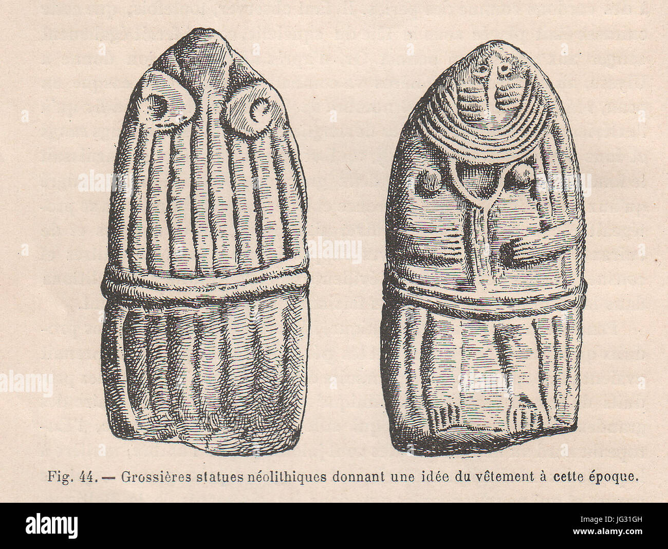 La pelleterie et le vơAAtement de fourrure dans l'antiquité (page 070) Banque D'Images