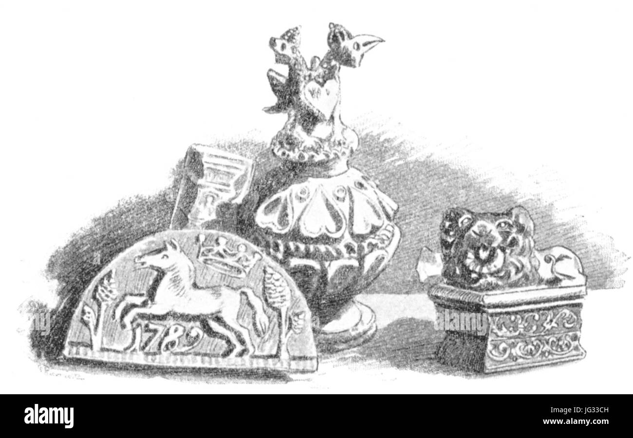 Lauenburger Tá3B6pfererzeugnisse 01 Banque D'Images